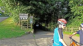 The entrance to Osmotherley Youth Hostel