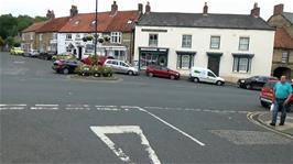 Market Place, Kirkbymoorside, near our cafe stop