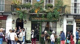 The Sherlock Holmes museum, Baker Street, London