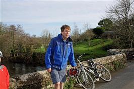 John & Michael on Staverton Bridge