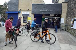 Ready to leave Taunton rail station