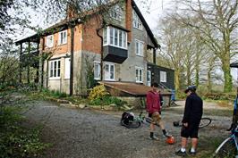 Street Youth Hostel from near the cycle shed