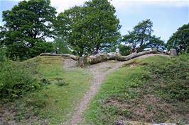 Desecration at Hembury Fort