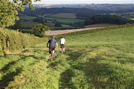 The bridleway from Higher Penn to Tidwell, near Landscove