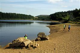 Enjoying the tranquillity of Cod Beck Reservoir