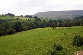 View to Arden Great Moor from Low Cote Farm, Hawnby, 5.6 miles into the ride