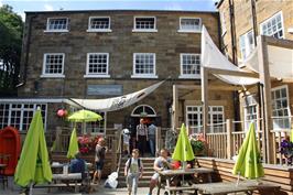 The Quarterdeck Café at Boggle Hole youth hostel, open to the public during the day