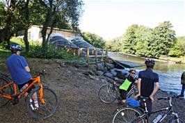 The new HEP station at Totnes Weir