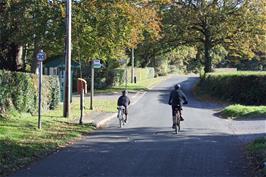 Returning home via New Park, Bovey Tracey