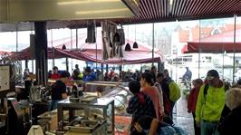 Inside the new Fish Market Visitor Centre