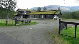 Mjølfjell café and grocery store - an unexpected and very welcome refreshment stop - 20.4 miles into the ride