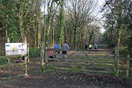 The track through the Great Plantation, Liverton