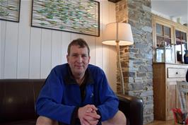 Michael at the Boathouse Restaurant, Torcross