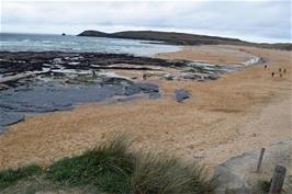 Constantine Bay, 23.5 miles into the ride