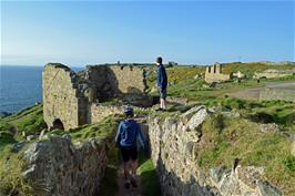 Some of the ruins at Botallack mine