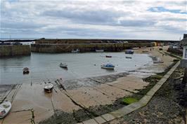 Mousehole harbour, west view