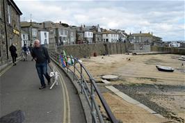 Mousehole harbour, east view