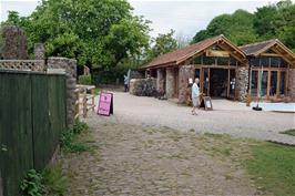 The new visitor centre at Cockington Court, opened two years ago