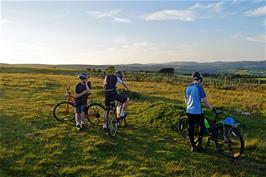 A fabulous evening on Skerraton Down