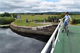 George on the canal path near Topsham