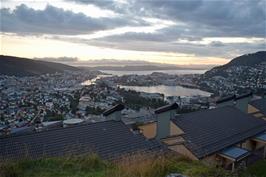 Bergen, from Montana youth hostel