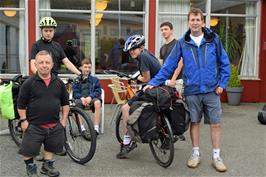 The group at Bergen Montana youth hostel