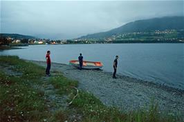 Voss and Voss Lake, from the youth hostel