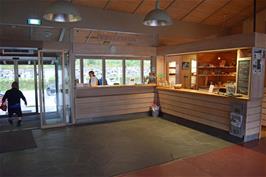 The reception area at Voss youth hostel