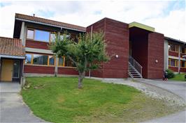 Our sleeping block at Sogndal youth hostel