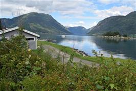 Myrheim, on the Lustrafjord