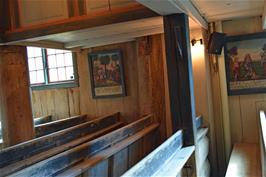 Inside Lom Stave Church