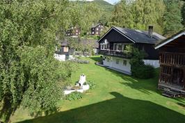 View to the main house from the Aasaaren Nedre farmhouse