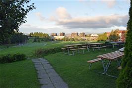 View to Oslo from Oslo Haraldsheim youth hostel