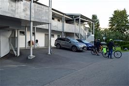 Our accomodation block at Oslo Haraldsheim youth hostel