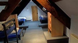 Our interesting dormitory at Hartington Hall