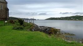 Loch Inver from the main bus stop in Lochinver