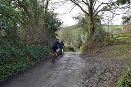 Picturesque Westcombe, on the ride home from Week to Rattery