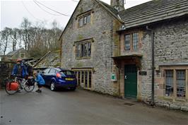 Preparing to leave Hartington Hall youth hostel