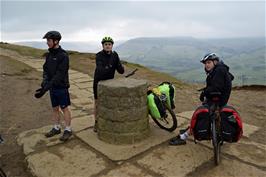 Hollins Cross, looking forwards towards Edale