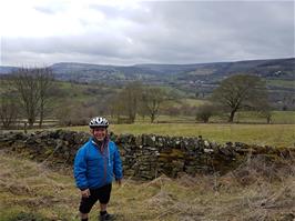 John near Hazelford, with Hathersage beyond