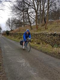 Michael catches up with John near Hazelford