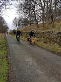 The rest of the group catches up with John near Hazelford