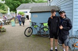 Jude and Dillan at Dartington