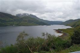 Loch Ailort, our first view of the Atlantic Coast