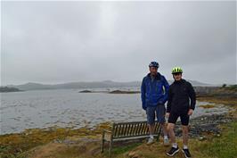 Michael and Jude at Arisaig