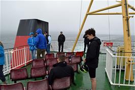 On board the ferry from Mallaig to the Isle of Skye