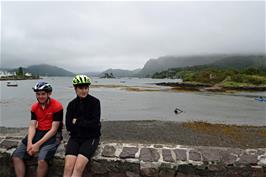 Jude and Dillan at Plockton