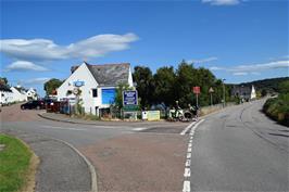 Leaving Poolewe after a welcom cold drink in the café