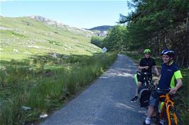 Hot and humid conditions near Beinn nam Ban