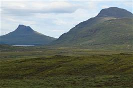 Our first view of Stac Pollaidh